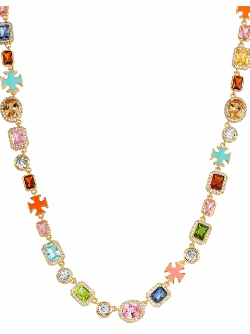 ⚜️Christen Marie Solstice Bright Gemstone in yellow gold overlay (Unisex)